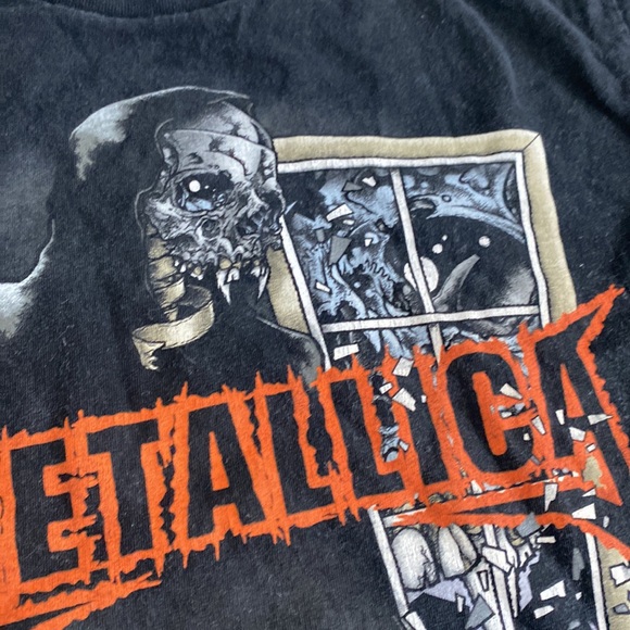 METALLICA am I who I think I am band tee. Womens small youth large rock band tee - Picture 2 of 8